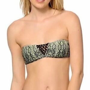 Rip Curl Snake Print Bikini Top and bottoms
